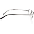thumbnail image 3 of Unisex Optical Eyewear - Rectangle Shape, Plastic Full Rim, Black Crystal, 3 of 4