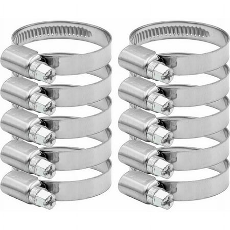 

Hose Clamp Adjustable Hose Clamp 27-51mm Range 304 Stainless Steel Assortment Hose Clamps Clips for Family