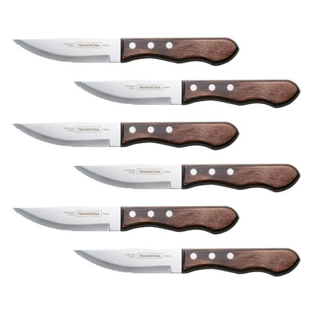 Tramontina Jumbo 6 Piece Steak Knife Set