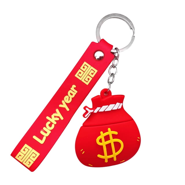 (Dollar Bag) Chinese New Year Lucky Bag Money Bag Keychain Pendant