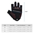 thumbnail image 4 of Guantes de ciclismo Unisex, medio dedo, guantes de montar, guantes deportivos, para bicicletas, moto BOODUN Guantes de ciclismo, 4 of 7