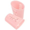 thumbnail image 4 of WORGEOUS Tazas medidoras de silicona reutilizables, tazas medidoras para mezclar y verter, tazas medidoras para hornear, 2 uds., 4 of 8