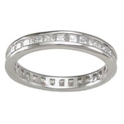 His Hers Matching Sterling Silver Wedding Rings Set Matching Couples Bands Him Her (6/10)