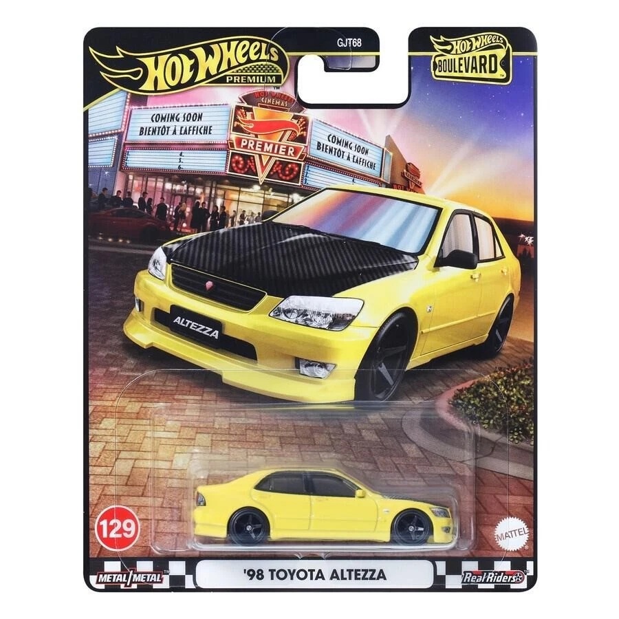 Hot Wheels Boulevard Premium Die-Cast Car & Truck Play Vehicle, C Case, 5 Pack