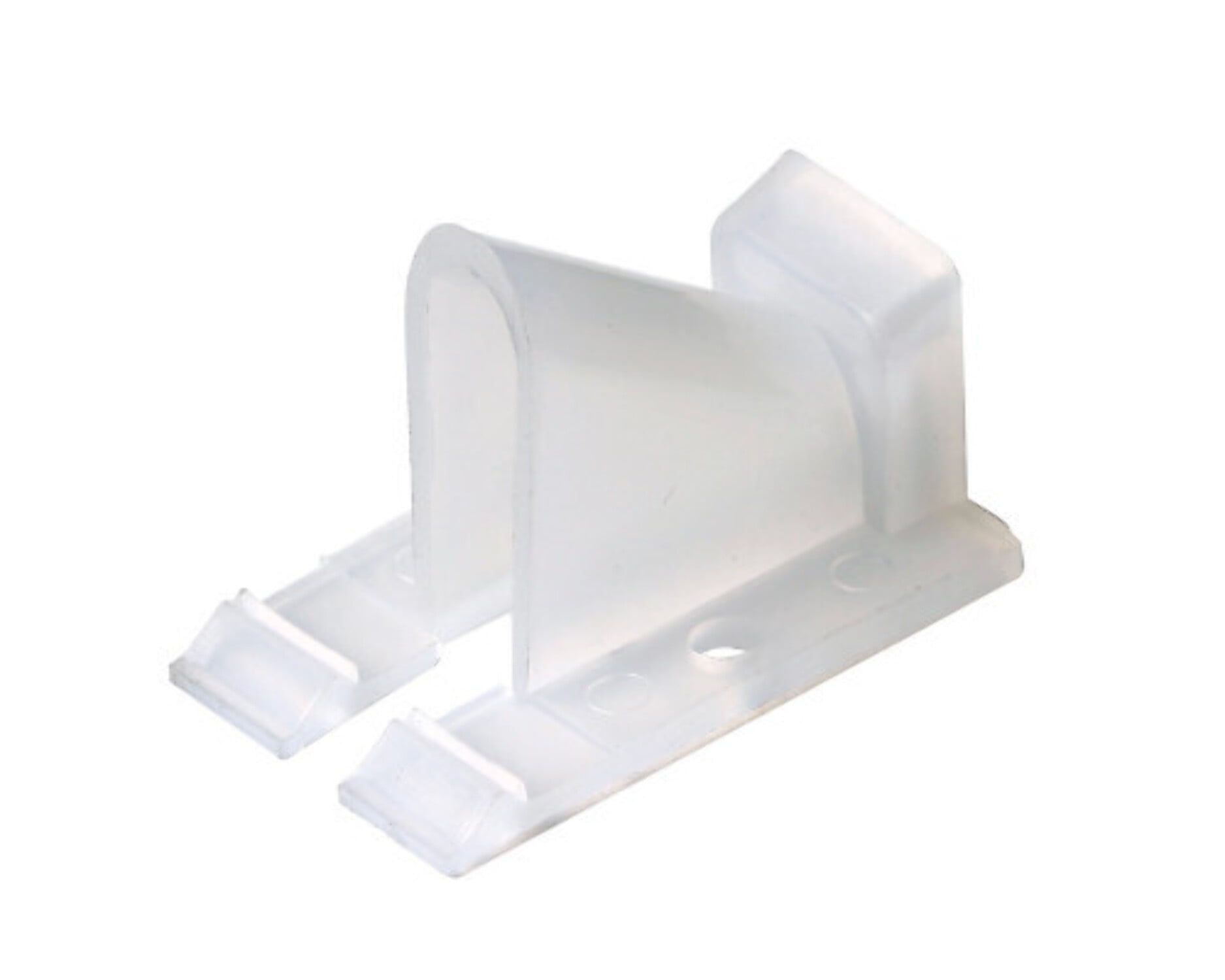 Vinyl Siding Clip RG59 Vertical Clear 100 Pack
