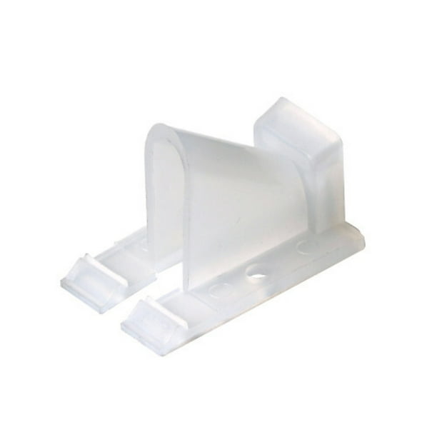 Vinyl Siding Clip RG59 Vertical Clear 100 Pack