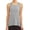 Gray, variant on Women's Lightweight Long Workout Tops Sleeveless Tennis Gym Yoga Shirts Athletic Running Tank Top for Women Soft Loose Fit Breathable Tees for Sports, Black L