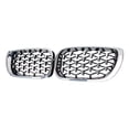 thumbnail image 3 of For BMW 3 Series E46 318i 320i 325i 4 Door 2002-2005 Car Front Kidney Grills Diamond Grille Racing Grill Car ABS Styling Grilles, 3 of 7