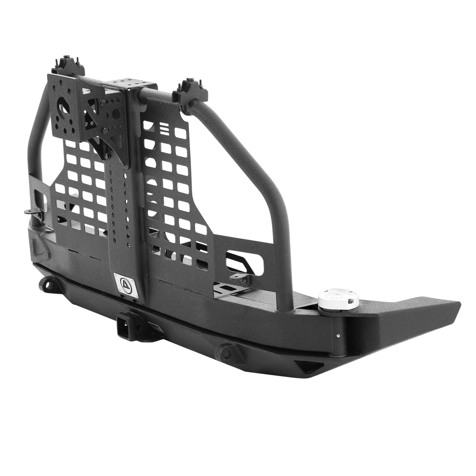 Smittybilt XRC Atlas Rear Bumper with Tire Carrier 0718 Wrangler JK