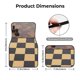 thumbnail image 5 of Balery Chess Board With Pawns Juego de 4 Alfombrillas para Auto, Revestimientos de Caucho Resistente, Diseño Antideslizante, 5 of 7