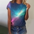 thumbnail image 5 of Warop Casual T-Shirt for Men and Women, with Star Print and Round Neck, for Daily Use and Casual Activities, 5 of 6