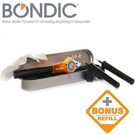 Bondic (Pro Kit) Better Than Glue! Bond - Liquid Plastic Welder by (Best Bonding Agent For Plastic)