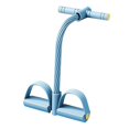 thumbnail image 3 of Siruishop Pedal Resistance Band ,Exercise Band Fitness Equipment Multipurpose ,10 Tube Pull Rope Tension Rope for Back Abdomen Home Gym blue, 3 of 8