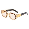 thumbnail image 2 of de sol de moda para hombres y mujeres, con lidad, para viajes al aire libre, accesorios , - Leonado negro Soledad Gafas de sol de moda, 2 of 8