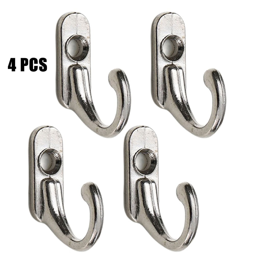 SUNFEX Single Hook Wall Coat Hook European Style Hook Polished Chrome