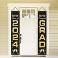 thumbnail image 6 of RnemiTe-amo 2024 Graduation Door Porch Sign Banner,Congrats Grad Porch Banner for Any Schools or Grades 2024 Graduation Party Decorations,Black, 6 of 6