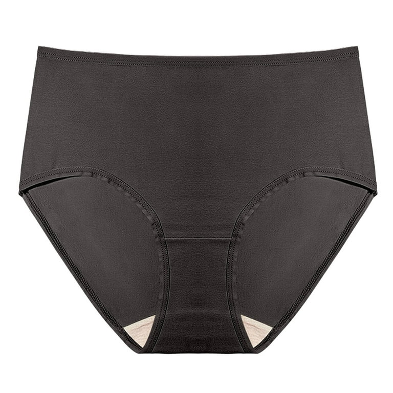 ZMHEGW Period Underwear For Women Ladies Satin High Elasticity Seamless  Silk Ice Silk Women's Panties 