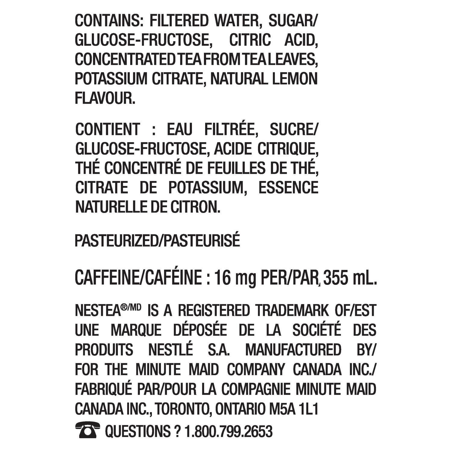 NESTEA Cirton Carton de 1,75L