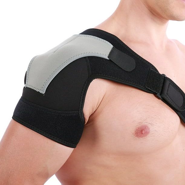 QUETO Shoulder Support, Adjustable Shoulder Bandage, Neoprene Sports  Shoulder Bandage, Shoulder Immobilizer, Preventing and Relieving Sports  Injuries & Shoulder Pain and Sprain 