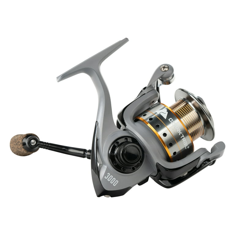 Ozark Trail OTX 3000 Spinning Fishing Reel 5.1:1 Gear Ratio - Grey - Each