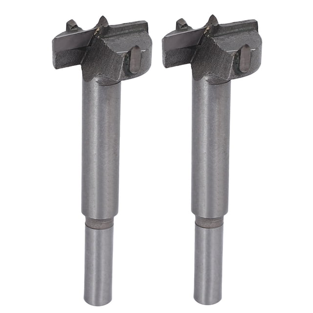 Sierra de perforación para madera con punta de carburo de 27 mm de diámetro, broca para bisagras, 2 piezas