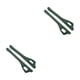 thumbnail image 4 of Riwesomey Relleno de espacio de asiento de perfil bajo - Ajuste preciso Relleno de espacio de control del conductor Espacio de asiento de verde 44.5*7.3*3.4 cm 2piezas, 4 of 6