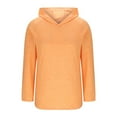 thumbnail image 4 of DHFJKG Womens Long Sleeve Tops With Thumb Hole Raglan Sleeve Hooded Fitness Lightweight Pullover Training Running Yoga Workout Comfort Tops, 4 of 7