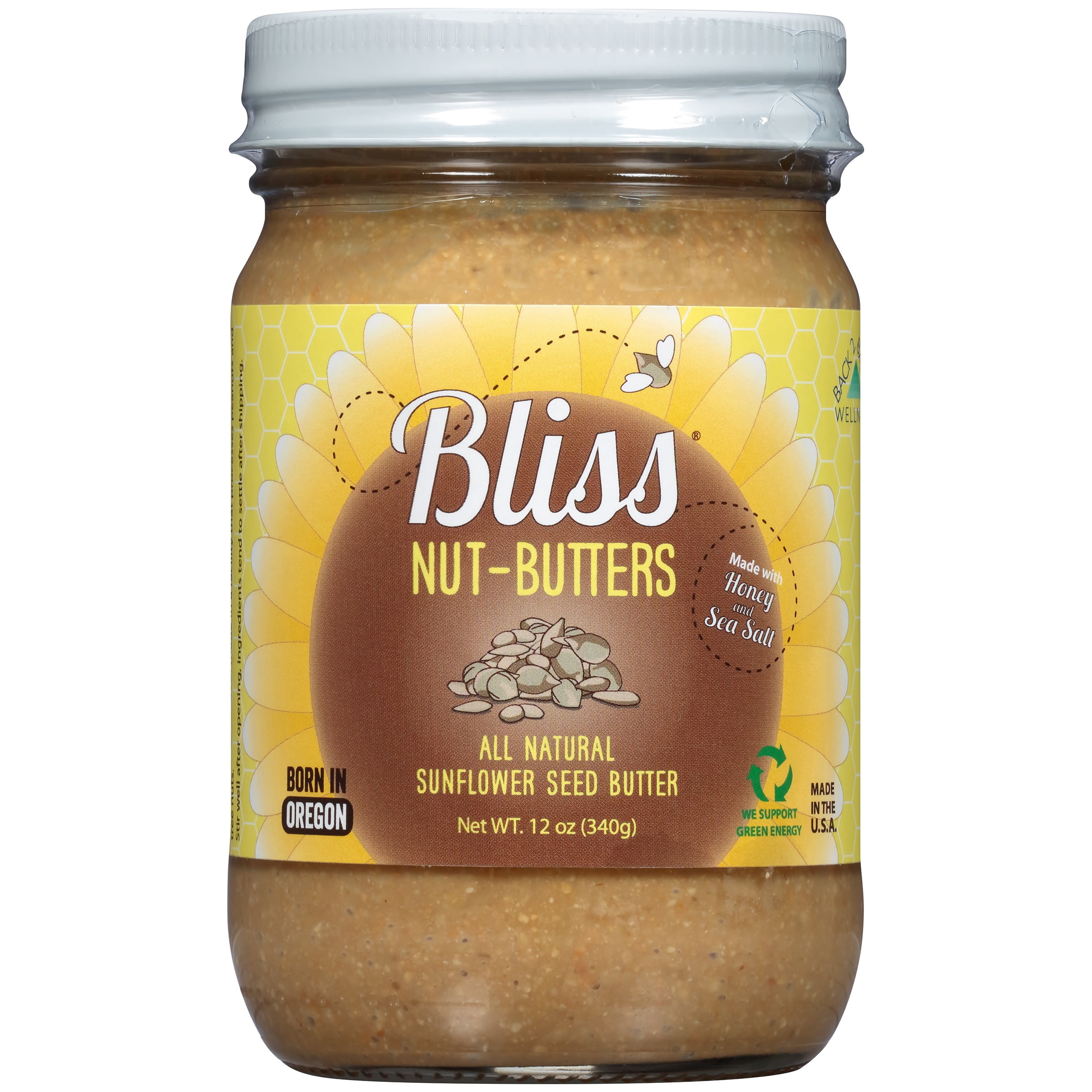 Bliss® NutButters All Natural Sunflower Seed Butter 12 oz. Jar