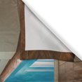 thumbnail image 3 of Ambesonne Pool View Kitchen Curtains, Contemporary Lifestyle, 55"x36", Multicolor, 3 of 3