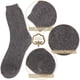 thumbnail image 4 of 5 Pares de Calcetines Térmicos de Lana EBMORE Gruesos y Cálidos para Invierno — Gris, 4 of 7