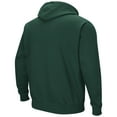 thumbnail image 3 of Men's Colosseum Green Miami Hurricanes Arch & Logo 3.0 Pullover Hoodie, 3 of 3