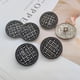 thumbnail image 1 of Nvzi Botones metálicos para chaqueta, 50 piezas de botones de aleación sólida plateados y negros de 2,2 cm (0,87 pulgadas), kit de bricolaje para reparar y mejorar prendas de vestir., 1 of 4