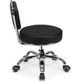 thumbnail image 4 of MAYAKOBA Dayton Garage Rolling Seat (Black) Pneumatic, Short Stool with Adjustable Height 13"-15", Perfect for Garage Task, Home Cleaning, Bathroom Short Seat, Technician Task, 4 of 7