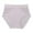 Grey, variant on Women's High-Waisted Cotton Underwear - Comfortable V-Cut Briefs with Decorative Lace Waistband | Hontri | Women Solid Color Cotton V Neck High Waist Lace Abdominal (Pink | XXL)