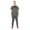 Grey, variant on Phoenix Luxe Joggers, Unisex Scrub Set M102