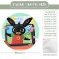 thumbnail image 2 of Bing-theme Fitted Round Tablecloths Elastic Edged Table Covers Waterproof Table Cloth for Kitchen Holiday Party Tables Decor 120cm, 2 of 6