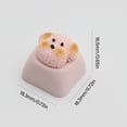 thumbnail image 3 of Unique Dog Pattern Keycaps For Mechanical Keyboard Switches Resin Keycap Enhances Aesthetics And Durability, 3 of 8