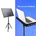 thumbnail image 4 of Foldable Sheet Music Stand, Thick Alloy Steel Portable Music Stand Professional  for Instrument, 4 of 7