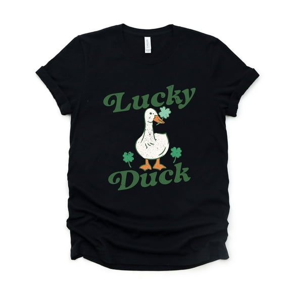Lucky Duck - Women's Short Sleeve Graphic T-Shirt