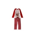 thumbnail image 2 of Conjunto de Ropa Familiar Navideña a Juego Pijamas a Cuadros de Reno para,6 años XBTCLXEBCO GL017-QZ14217A19, 2 of 6