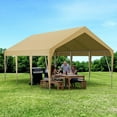thumbnail image 5 of Kselythan Carport, Heavy Duty Carport, Waterproof Car Port for Car Boat Truck Motorcycle, Car Canopy Garage Party Tent Boat Shelter, Easy Installation, 5 of 7