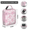 thumbnail image 3 of Bear Insulated Lunch Bag Box Women Reusable Lunch Tote Bag Lightweight Lunch Tote Portable Bag Work Hiking, 3 of 5