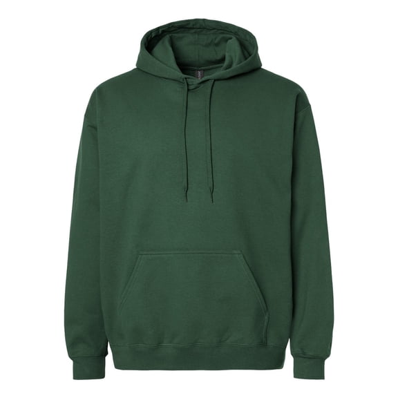 Gildan - Adult Softstyle® Fleece Pullover Hooded Sweatshirt - SF500 - FOREST GREEN - XL