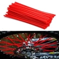 thumbnail image 2 of 36 envolturas universales para radios de llantas de moto de cross y motocross rojo, 2 of 9