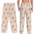 thumbnail image 3 of PISONIC Funny Mens Pajama Pants Lounge Men's Pajama Bottoms Soft Sleep Pants With Pockets Drawstring, 3 of 7