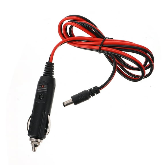 HOMEMAXS LED Light Bar Car Dc Adapter Cable Cigarette Lighter Power Cord 120X2.5cm