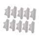 thumbnail image 4 of 10 paños de microfibra para limpieza de lentes de dispositivos electrónicos. Gris claro, 4 of 9
