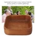 thumbnail image 4 of Plateau de Service, Support de Dessert Réutilisable pour Fruits Biscuits Plateau de Collation Plat Maison pour Maison Pique-Niques Fêtes Camping, 4 of 7