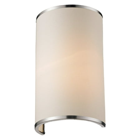 6 Cameo 1 Light - Z-Lite Cameo 1 Light Wall Sconce in Brushed Nickel