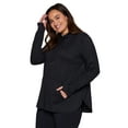 thumbnail image 3 of RBX Active Plus Size Women's Super Soft Lightweight Hoodie Tunic With Pocket, 3 of 5